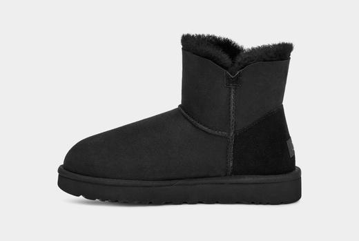 断码！UGG 女款纽扣短靴雪地靴 商品图3