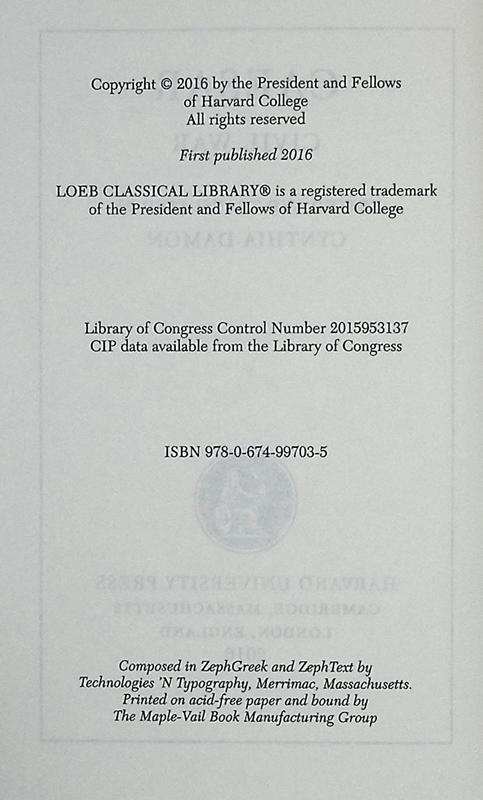 预售 【中商原版】洛布古典丛书 恺撒 内战记 Civil War	Caesar 拉英双语对照 商品图8