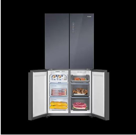 柔鲜海尔冰箱（202763）BCD-463WGHTD49SRU1零距离自由嵌入阻氧干湿分储 暮云灰 商品图4