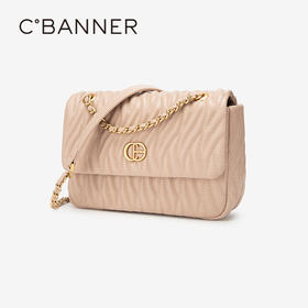 千百度包包女斜挎包商场春季小香风链条单肩包A24181230