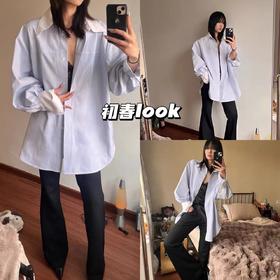 新品上身 | 开春衬衫look，穿出随性气质感🍱