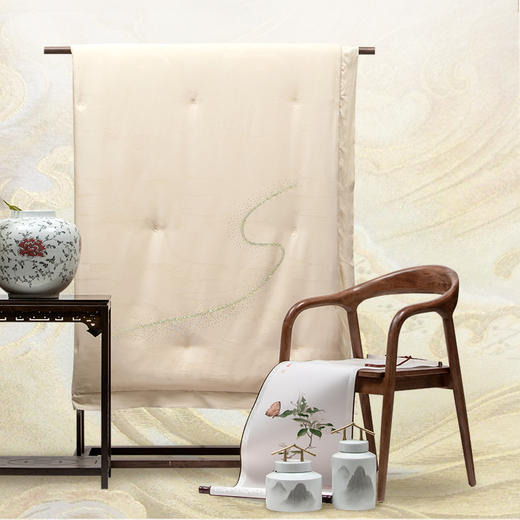 多喜爱 丝蕴华彩黄金纯蚕丝四季被/子母被cs 商品图2