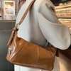 秋冬新款小众设计复古高级感百搭甜酷欧美单肩手提斜挎包包腋下包 商品缩略图1