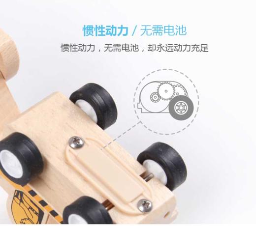 拼装惯性工程车 商品图1