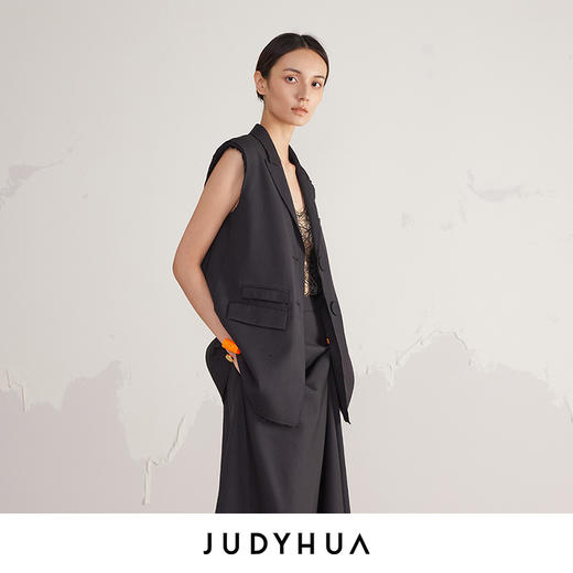 JUDYHUA 时光之痕系列西装马甲 商品图1