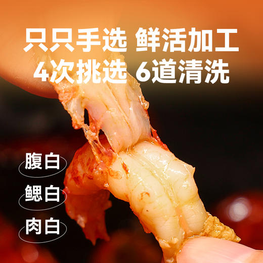 【龙虾礼盒：大号小龙虾3盒装】新孟河小龙虾12-15只/盒  麻辣、十三香小龙虾700g/盒*3盒礼盒装 商品图2