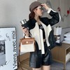 2023女款包包秋冬新款时尚个性撞色凯莉包单肩手提斜挎女包批发 商品缩略图0