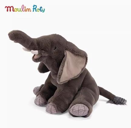 法国moulinroty发现世界海陆动物系列-小象32厘米 商品图0