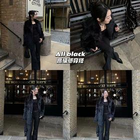 23aw | 经典皮草搭配💞 高级氛围拿捏啦~👻