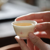 束刻/玉泥/手绘樱花撇口杯茶杯浪漫手绘粉色樱花白瓷品茗杯家用小清新个人喝茶陶瓷单杯 商品缩略图3
