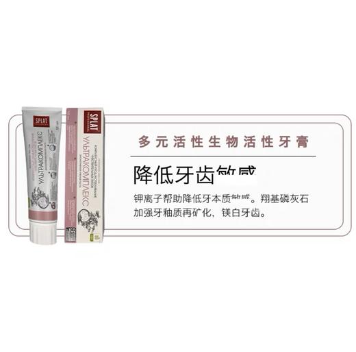 俄罗斯splat斯普雷特各款牙膏-100ml 商品图3