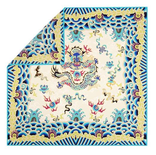 雅韵系列丝巾（龙纹、飞鹤） 商品图0