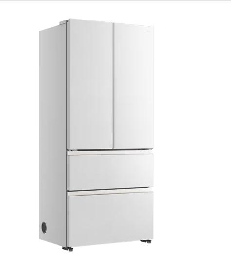 TCL470（912695）升法式四开门多门58cm超薄零嵌入式白色玻璃面板风冷家用电冰箱杀菌除味一级能效 R470P12-DQ 商品图2