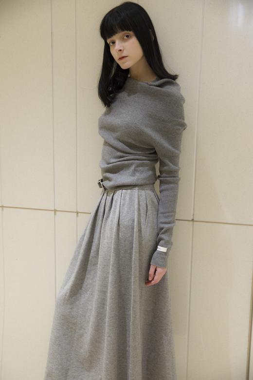 斜领针织打底 商品图4