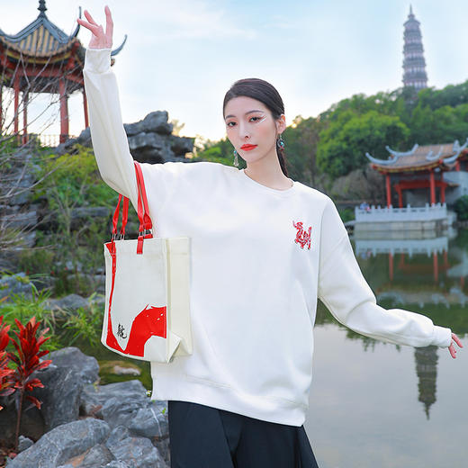 杨丽萍老师龙舞系列 | 舞龙印花帆布包 |现货加急发 商品图4