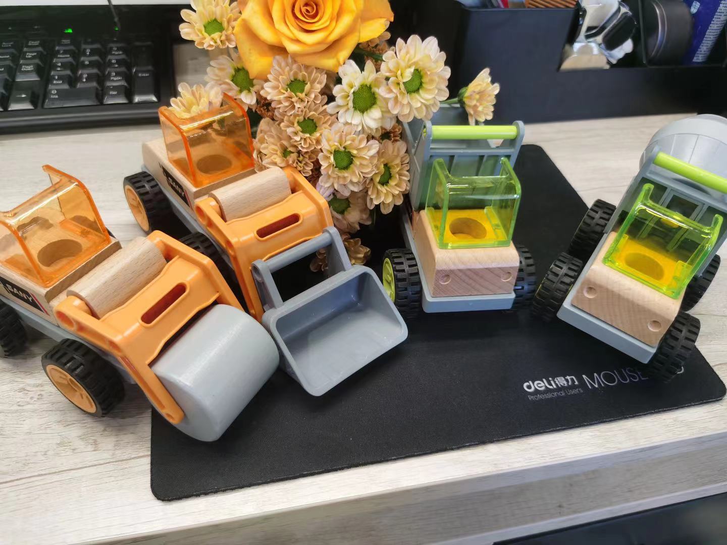 变换组合工程车