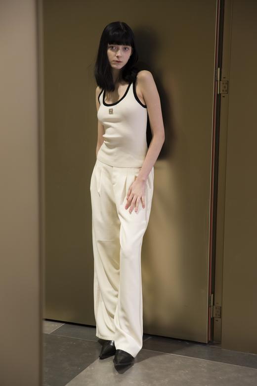 拼色直筒裤 商品图0