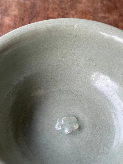 龙泉梅子青釉印花高足杯，顺丰包邮 商品图5