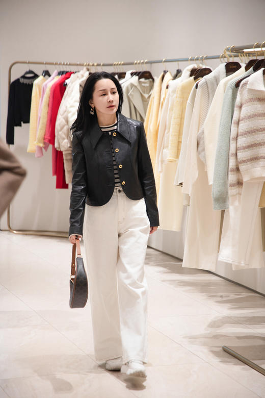 卓雅翻领短外套Q101601C 商品图1