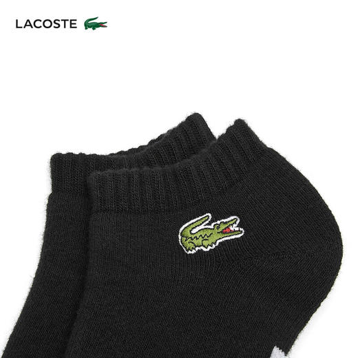 【海南专供价】Lacoste法国鳄鱼男女同款舒适亲肤透气低帮短筒袜子RA4184-98 商品图6