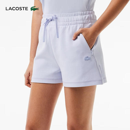 【海南专供价】Lacoste法国鳄鱼女装新款休闲时尚短裤GF5378-98 商品图0