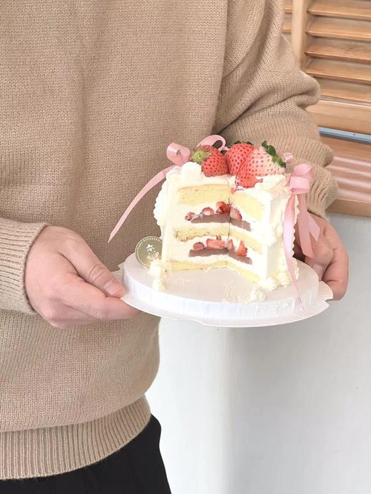 #𝗡𝗲𝘄茉莉粉草莓蛋糕 商品图4