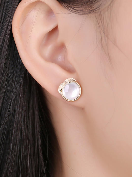 Eden Garden伊甸园花园系列 | 白贝母果实耳钉 商品图1