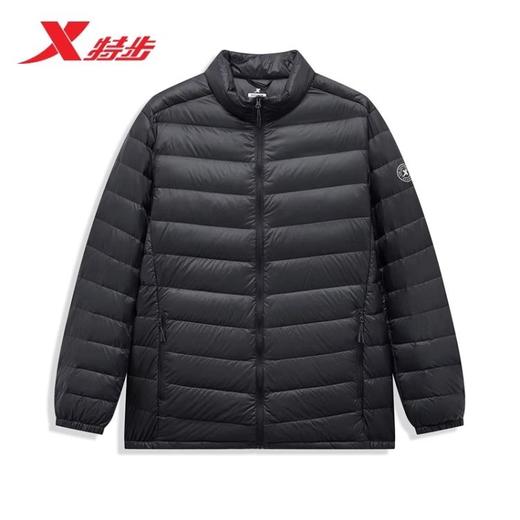 4.9折【自营】XTEP/特步2  特步轻薄羽绒服男2023冬季新款立领防风保暖运动外套 977429190252 商品图3