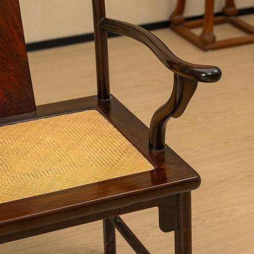 二十世纪 红木四出头官帽椅（一对） 商品图2