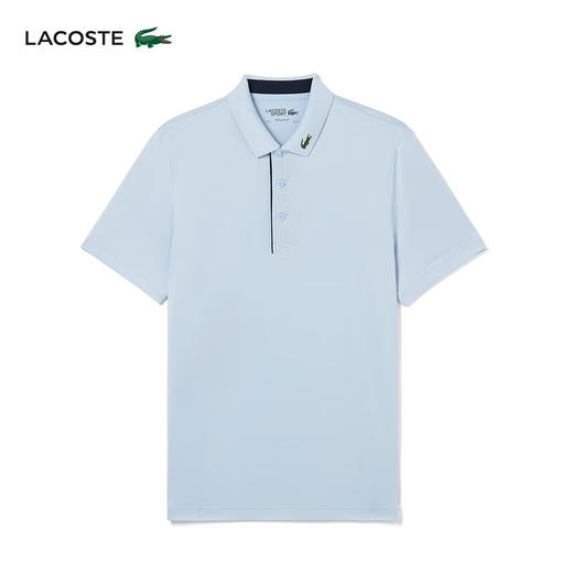 【海南专供价】Lacoste法国鳄鱼男士新款时尚百搭短袖POLO衫DH3982-98 商品图1