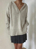 CINNAMON｜54910040 连帽云朵毛衫  [ 绒玉灰 ] 商品缩略图11