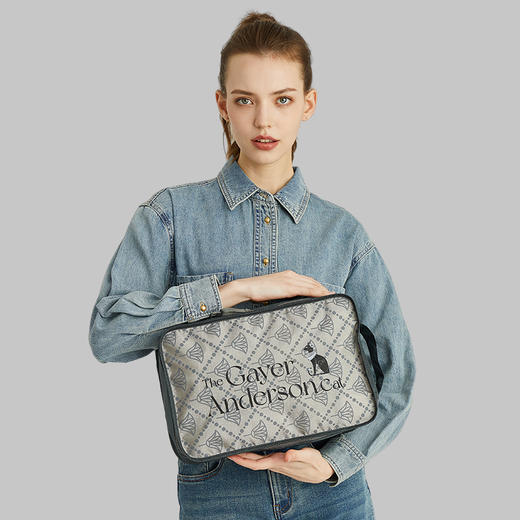 大英博物馆盖亚·安德森猫系列 旅行收纳三件套 鞋包分装袋衣物多功能收纳包套装 商品图3