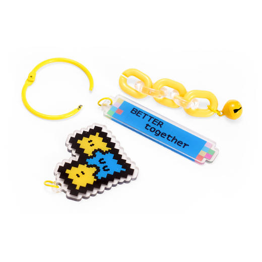 咔哒心系列亚克力钥匙链 商品图4