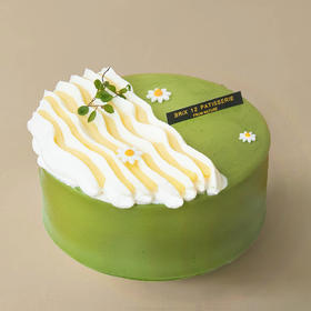 抹茶香草佛手柑奶油蛋糕