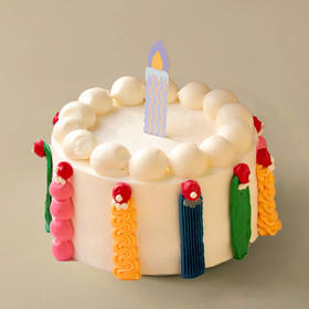 儿童节定制款水果奶油蛋糕