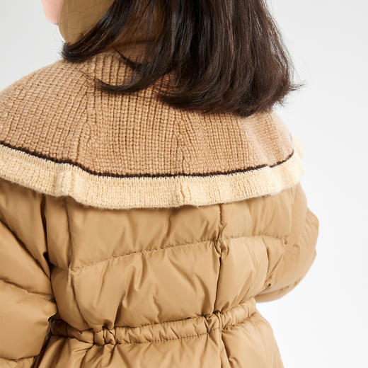 笛莎DESHA童装女童羽绒服2023冬季新款时尚款羽绒服 商品图3