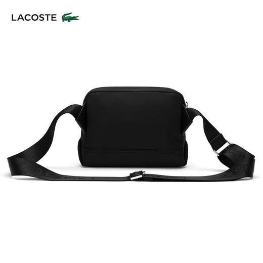 【海南专供价】Lacoste法国鳄鱼男士新款纯色百搭斜挎包NH4590KO 商品图1