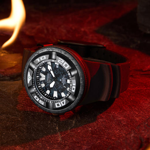 西铁城/CITIZEN哥斯拉光动能潜水男表BJ8056-01E 商品图10