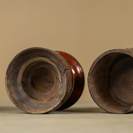 清 黄花梨髹朱漆三供 商品图1