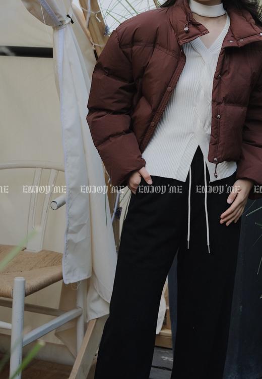 【门店同款】ENJOY冬季松紧腰抽绳卫裤 155400519 商品图0