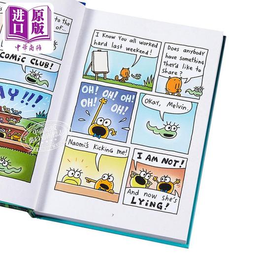 【中商原版】神探狗狗番外 小彼蒂漫画俱乐部3册 Cat Kid Comic Club 狗狗侦探作者Dav Pilkey 桥梁书图像小说英文原版7岁以上 商品图7