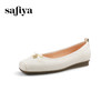 Safiya/索菲娅2024春季小香风方头巴黎舞鞋气质通勤浅口单鞋 SF41111109 商品缩略图9