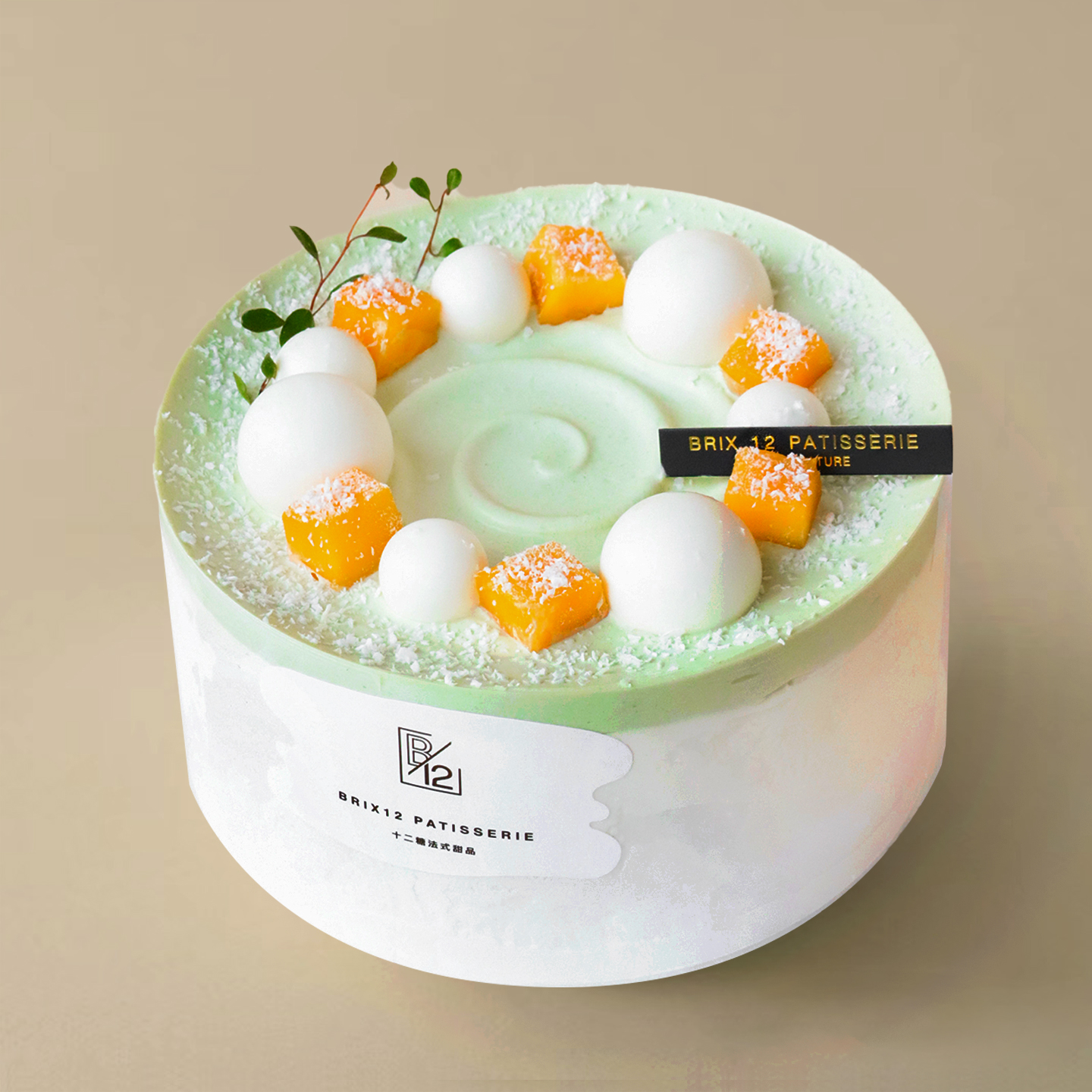 清新斑斓椰香芒果