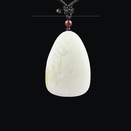 新疆国玉盟世玉和田玉白玉挂件（半壁江山）【带证书·顺丰物流】 商品图2