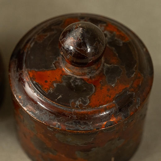 清 黄花梨髹朱漆三供 商品图2