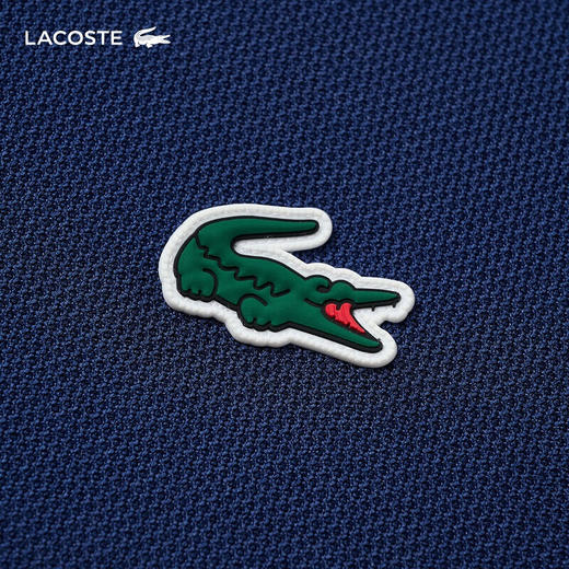 Lacoste法国鳄鱼女士新款通勤休闲百搭短袖POLO衫PF0965-98 商品图4
