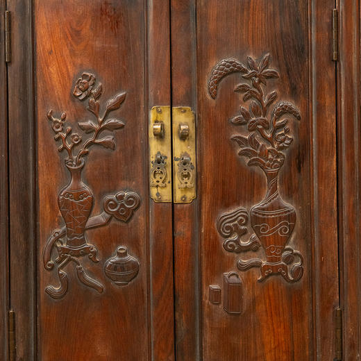 清 红木多宝阁（一对） 商品图1