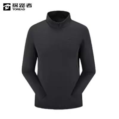 探路者男式立领长袖T恤TAJJAM81057 商品图2