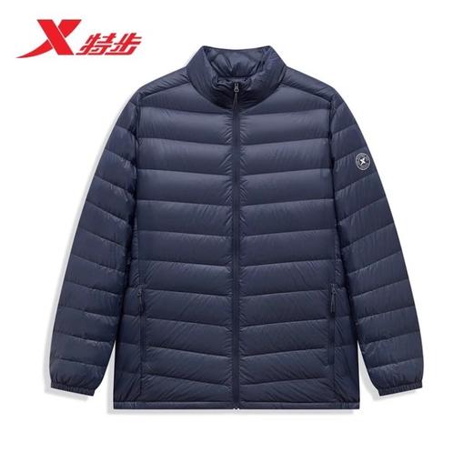 4.9折【自营】XTEP/特步2  特步轻薄羽绒服男2023冬季新款立领防风保暖运动外套 977429190252 商品图1