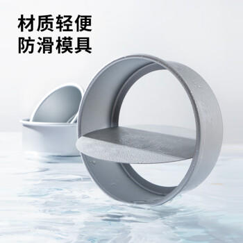 展艺20cm8寸阳极圆形活底蛋糕模 戚风海绵蛋糕模乳酪模烘焙工具露营 商品图0